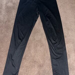 Womens Black snake print Athletic Leggings Sz L